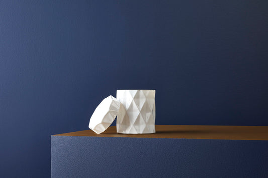 Rockstud Pure White Scneted Candle